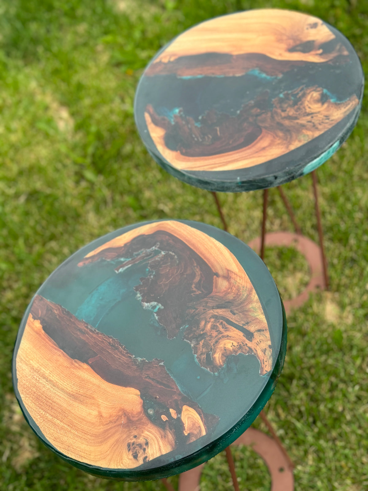 Aqua Vortex Twins - Artified Apparel